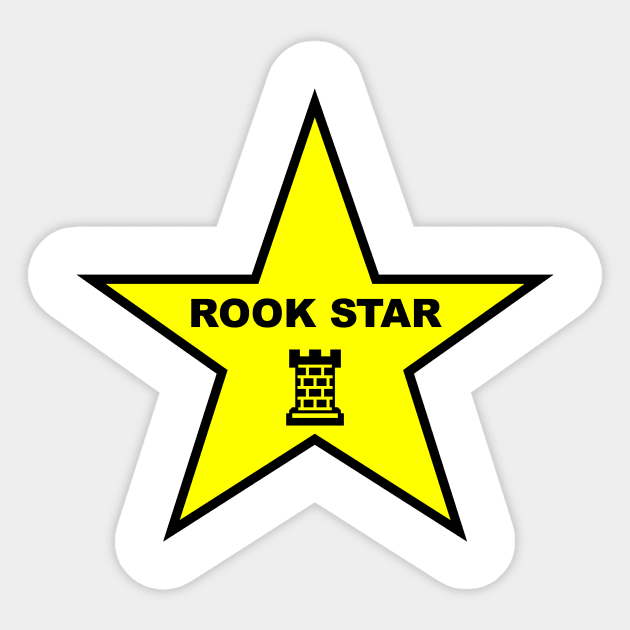 Rook Star Sticker by Designs_by_Tom